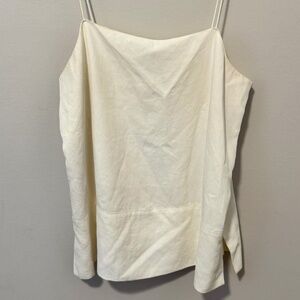 Everlane Cream Camisole Flowy Top Spaghetti Straps, Women's Size 6